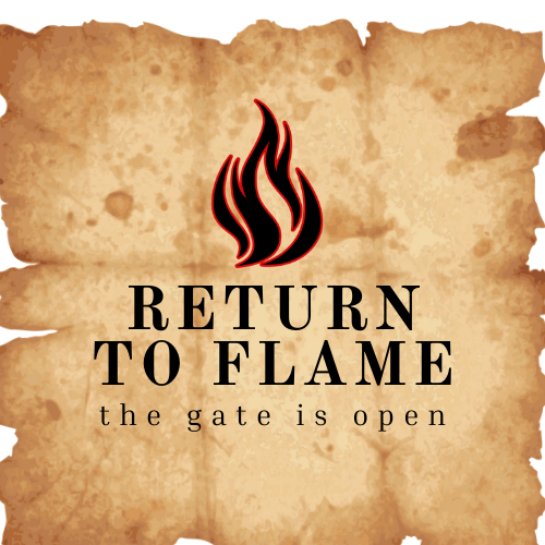 Return to Flame Logo